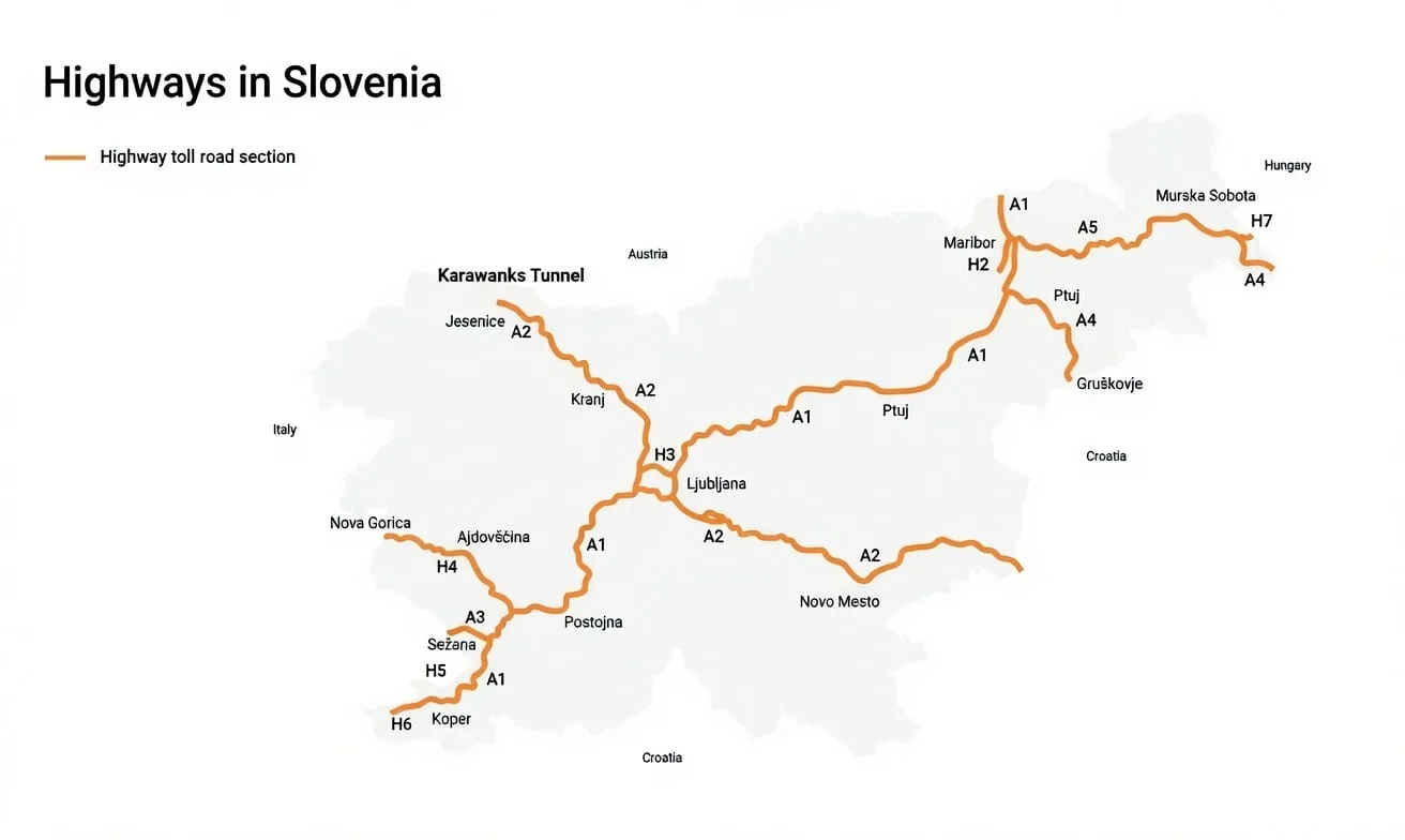 Slowenien — Landstrasse